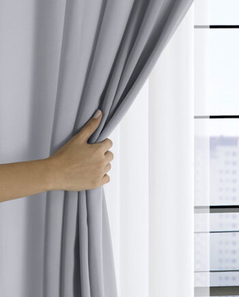 Bonome Revestimentos - Ribeirão Preto/SP - Cortina - Bella Janela Cortinas - Linha Duplex - Chiffon